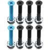 Modus Skate Bearings Phillips Head Black / Blue Skateboard Hardware Set - 1 1/2"