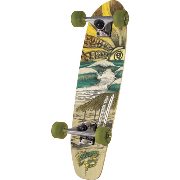 Sector 9 Bamboo Windansea Cruiser Complete Skateboard - 7.5" x 29"