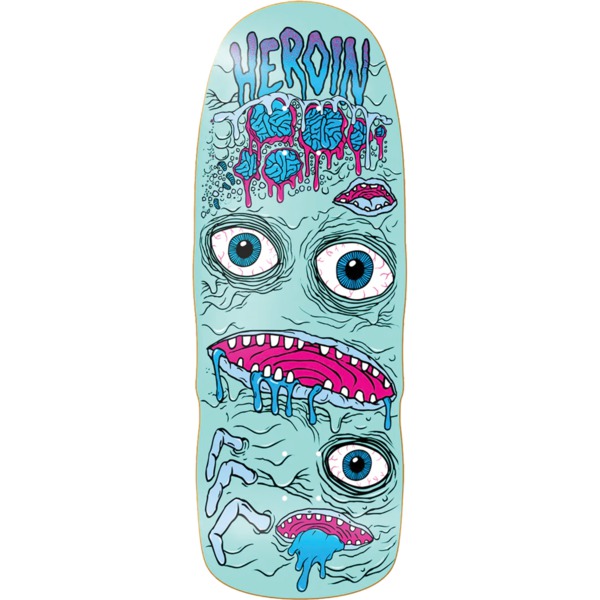 Heroin Skateboards Mutator Mini Skateboard Deck - 10.5" x 29.5"