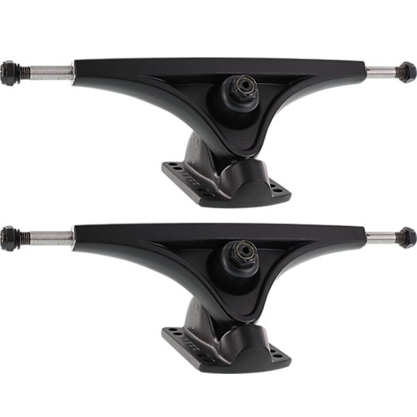 Bear Skateboard Trucks 180mm Gen 6 50 Degree Black Skateboard Reverse Kingpin Trucks - 7.0" Hanger 9.6" Axle (Set of 2)