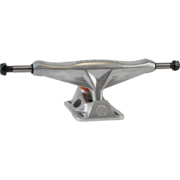 Grind King Truck Co. Locker Raw Silver Skateboard Trucks - 5.6" Hanger 8.25" Axle (Set of 2)