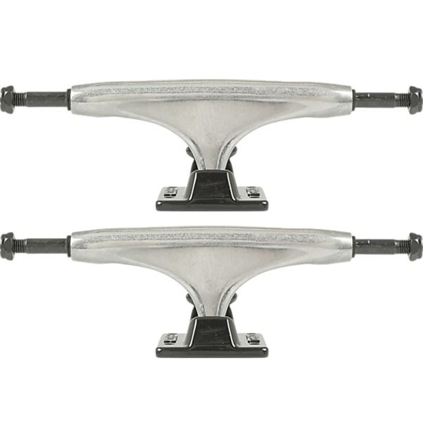 Tensor Trucks Alloy Polished / Black Skateboard Trucks - 5.25" Hanger 8.0" Axle (Set of 2)