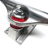 Warehouse Skateboards Standard Polished Skateboard Trucks - Clearance Pricing - 5.0" Hanger 7.75" Axle (Set of 2)
