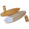TWOB-Sports Balance Boards Teahupo'o Curve Natural / White