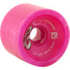 Cadillac Wheels Cruisers Pink Marble Skateboard Wheels - 70mm 80a (Set of 4)