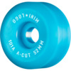 Mini Logo Skateboards A-Cut Blue Skateboard Wheels - 52mm 101a (Set of 4)