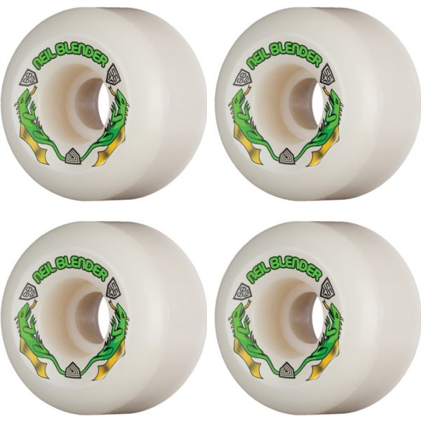 Powell Peralta Neil Blender Dragon Formula Green Dragon Off White Skateboard Wheels 40mm CP - 56mm 88a (Set of 4) Powell Peralta Neil Blender Dragon Formula Green Dragon Off White Skateboard Wheels 40mm CP - 56mm 88a (Set of 4)