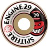 Spitfire Wheels Formula Four Conical Full Engine 29 SFFD Natural Skateboard Wheels - 54mm 99a (Set of 4)