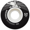 Warehouse Street Eagles Black Skateboard Wheels - Clearance Pricing - 52mm 99a (Set of 4)