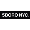 5Boro NYC Skateboards Logo Black / White Skate Sticker 5Boro NYC Skateboards Logo Black / White Skate Sticker