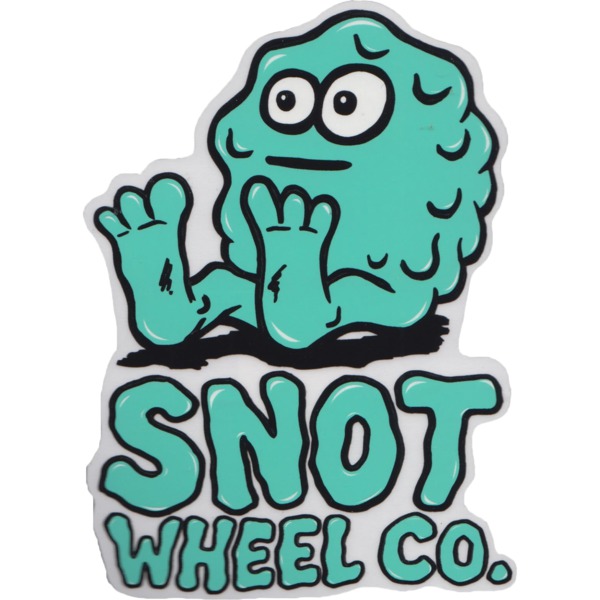 Snot Wheel Co. Large Wheel Co. Logo Skate Sticker Snot Wheel Co. Large Wheel Co. Logo Skate Sticker