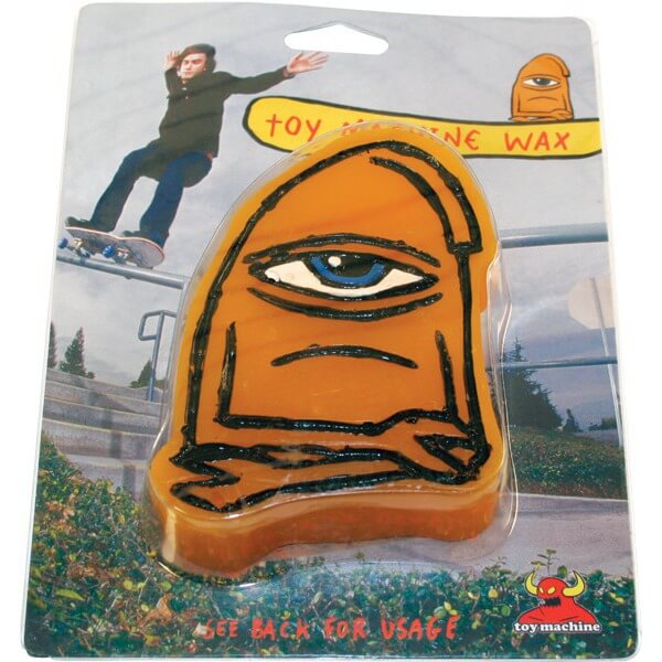 Toy Machine Skateboards Transmissionator Orange Skate Wax Toy Machine Skateboards Transmissionator Orange Skate Wax