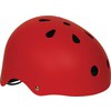 Industrial Skateboards Flat Red Skate Helmet - X-Small