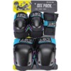 187 Killer Pads Adult Six Pack Electric Bolt Knee, Elbow, & Wrist Pad Set - Large / X-Large