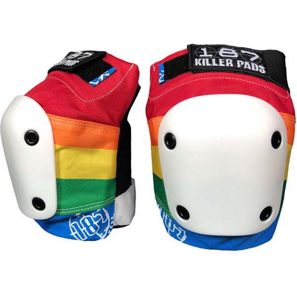 187 Killer Pads Slim Rainbow Knee Pads - Large 187 Killer Pads Slim Rainbow Knee Pads - Large