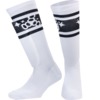 Triple 8 Skateboard Pads Barbie Patin White Stripe Shinguard Sock - Small / Medium
