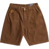 Spitfire Wheels Bighead Denim Brown Men's Shorts - Small