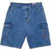 Spitfire Wheels Classic 87 Denim Cargo Light Stone Wash Men's Shorts - Medium