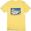 45RPM Vintage Skateboard Apparel Tom (Wally) Inouye Yellow Men's Short Sleeve T-Shirt - X-Large 45RPM Vintage Skateboard Apparel Tom (Wally) Inouye Yellow Men's Short Sleeve T-Shirt - X-Large
