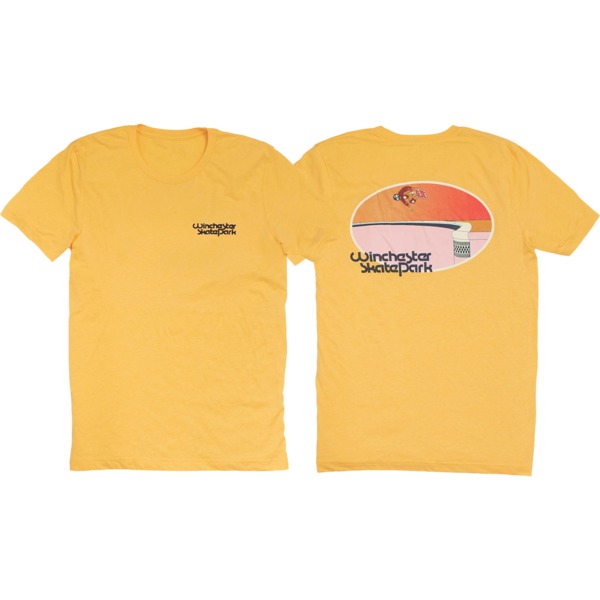 45RPM Vintage Skateboard Apparel Winchester Yellow Men's Short Sleeve T-Shirt - X-Large 45RPM Vintage Skateboard Apparel Winchester Yellow Men's Short Sleeve T-Shirt - X-Large