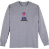 Alien Workshop Skateboards Priest Heather Grey Men's Long Sleeve T-Shirt - Large