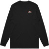 Alien Workshop Skateboards Spectrum Embroidered Black Men's Long Sleeve T-Shirt - Medium