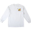 Krooked Skateboards Pride White Men's Long Sleeve T-Shirt - Small