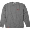 Ace Trucks MFG. Hutch Gunmetal / Red Men's Crew Neck Sweatshirt - Small