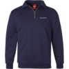 Baker Skateboards Half Smart Navy Quarter Zip Sweatshirt - Medium