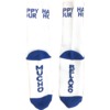 Happy Hour Skateboards Mucho Relaxo White / Blue Crew Socks - One size fits most
