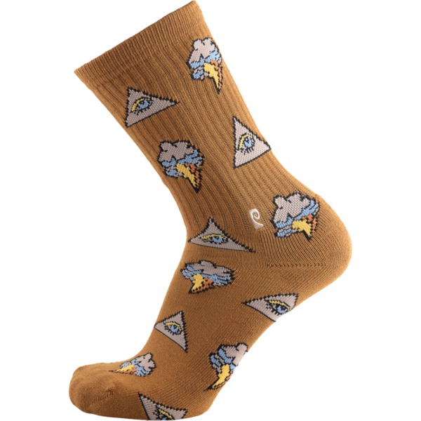 Psockadelic Socks Eye Cloud Crew Socks - One size fits most