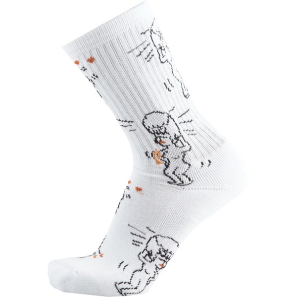 Psockadelic Socks Ghost Love Crew Socks - One size fits most