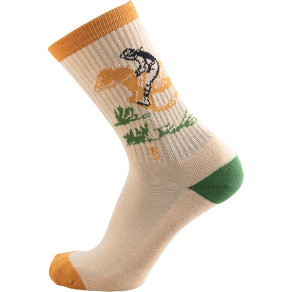 Psockadelic Socks Out To Lunch Crew Socks - One size fits most