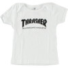 Thrasher Magazine Mag Logo White / Black Infant Short Sleeve T-Shirt 12-18 Months - Medium