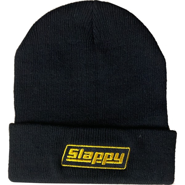 Slappy Truck Company OG Logo Black Beanie Hat - One Size Fits Most