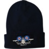 Santa Monica Airlines Skateboards Bi-Plane Navy Beanie Hat - One size fits most Santa Monica Airlines Skateboards Bi-Plane Navy Beanie Hat - One size fits most