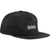 Bones Wheels Blank Canvas Black Hat - Adjustable Bones Wheels Blank Canvas Black Hat - Adjustable