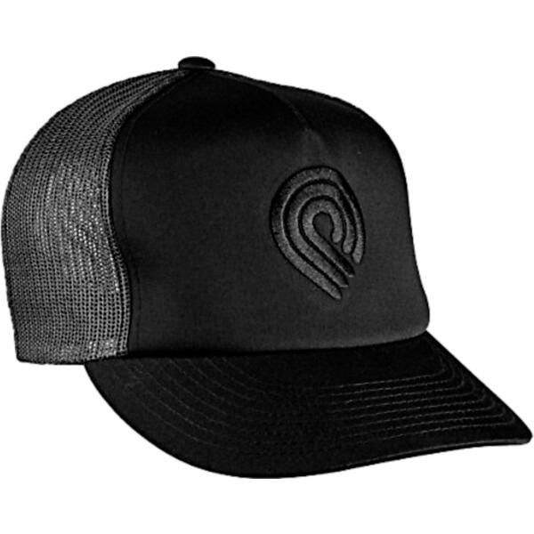Powell Peralta Three-P Logo Black Mesh Trucker Hat - Adjustable Powell Peralta Three-P Logo Black Mesh Trucker Hat - Adjustable