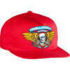 Powell Peralta Winged Ripper Red Hat - Adjustable Powell Peralta Winged Ripper Red Hat - Adjustable