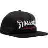 Thrasher Magazine Calligraphy Black Hat - Adjustable Thrasher Magazine Calligraphy Black Hat - Adjustable