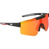 Glassy Sunhaters Salt Black / Red Sunglasses