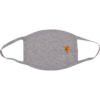 Pizza Skateboards Emoji Grey Face Mask - Adjustable