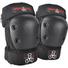 Triple 8 Skateboard Pads Park Black Knee & Elbow Pad Set - Junior Triple 8 Skateboard Pads Park Black Knee & Elbow Pad Set - Junior