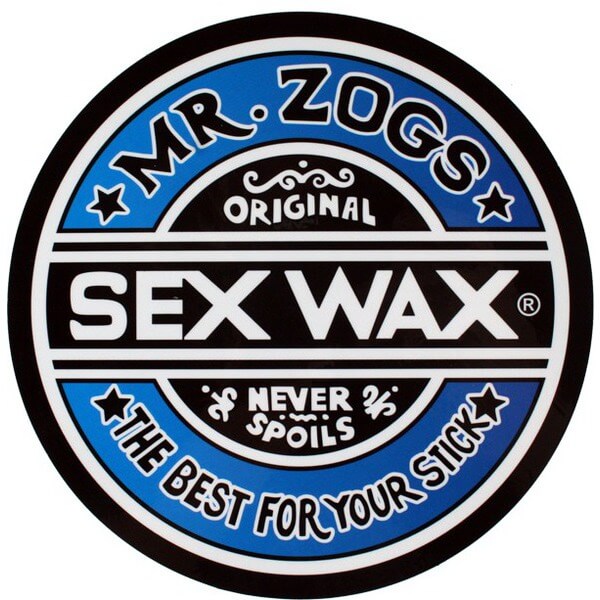 Sex Wax 6.25" Assorted Colors Surf Sticker Sex Wax 6.25" Assorted Colors Surf Sticker