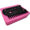 Sticky Bumps Black / Pink Wax Box & Comb